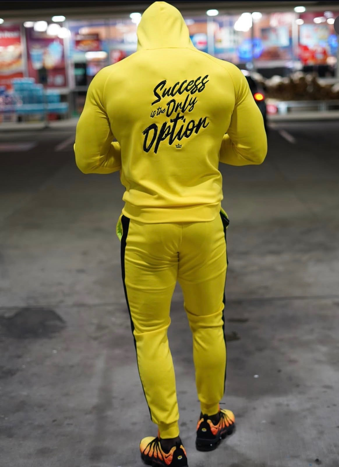 Monstrosity Tracksuit – Yellow w/ Black